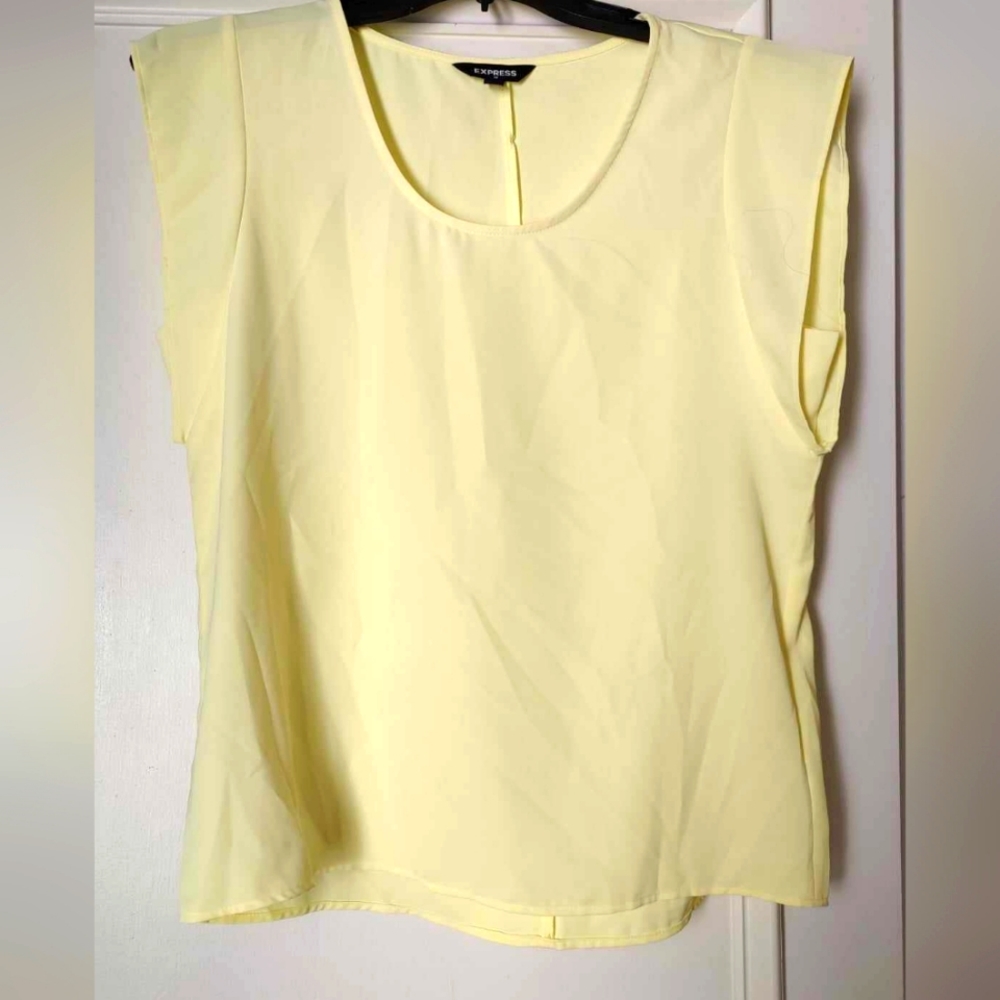 5/$20 deal!  Express light yellow blouse